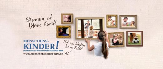 Menschenskinder Webportal vom Kinderschutzbund NRW.